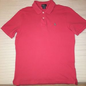 Polo Ralph Lauren Classic Fit Mesh Polo Pink